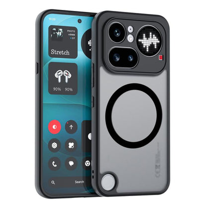 Fine Pore Magnetic TPU Hybrid PC Phone Case, For Nothing Phone 4a Pro, For Nothing Phone 4a