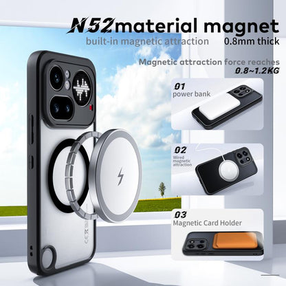 Fine Pore Magnetic TPU Hybrid PC Phone Case, For Nothing Phone 4a Pro, For Nothing Phone 4a