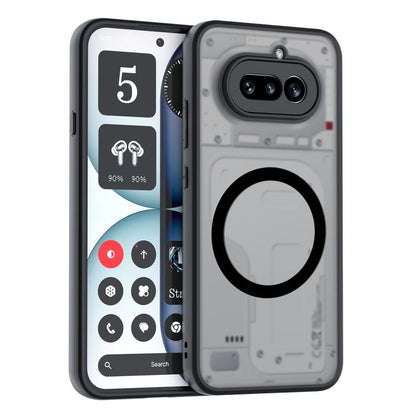Fine Pore Magnetic TPU Hybrid PC Phone Case, For Nothing Phone 4a Pro, For Nothing Phone 4a