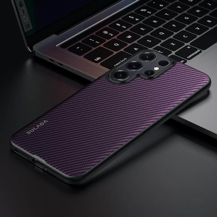 SULADA 600D Kevlar Texture PC Shockproof Phone Case, For Samsung Galaxy S26+ 5G, For Samsung Galaxy S26 Ultra 5G, For Samsung Galaxy S26 5G