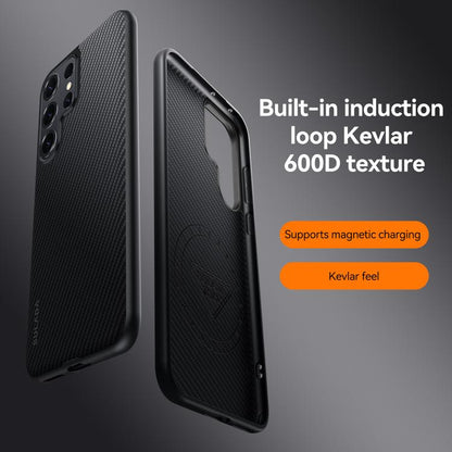 SULADA 600D Kevlar Texture PC Shockproof Phone Case, For Samsung Galaxy S26+ 5G, For Samsung Galaxy S26 Ultra 5G, For Samsung Galaxy S26 5G