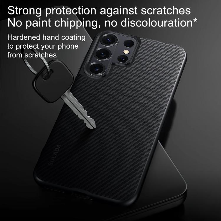 SULADA 600D Kevlar Texture PC Shockproof Phone Case, For Samsung Galaxy S26+ 5G, For Samsung Galaxy S26 Ultra 5G, For Samsung Galaxy S26 5G