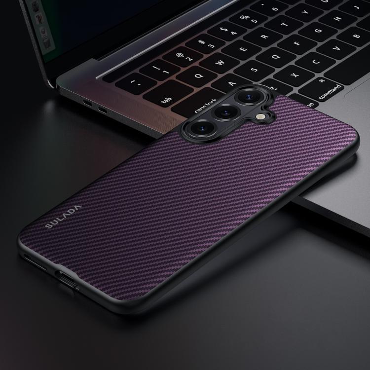 SULADA 600D Kevlar Texture PC Shockproof Phone Case, For Samsung Galaxy S26+ 5G, For Samsung Galaxy S26 Ultra 5G, For Samsung Galaxy S26 5G