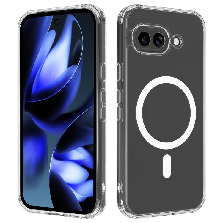 Large Hole Camera MagSafe Magnetic Clear Acrylic TPU Case, For Google Pixel 10 Pro, For Google Pixel 10, For Google Pixel 9a, For Google Pixel 9 Pro, For Google Pixel 9