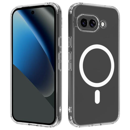 Large Hole Camera MagSafe Magnetic Clear Acrylic TPU Case, For Google Pixel 11/11 Pro, For Google Pixel 10a, For Google Pixel 10 Pro, For Google Pixel 10, For Google Pixel 9a, For Google Pixel 9 Pro, For Google Pixel 9
