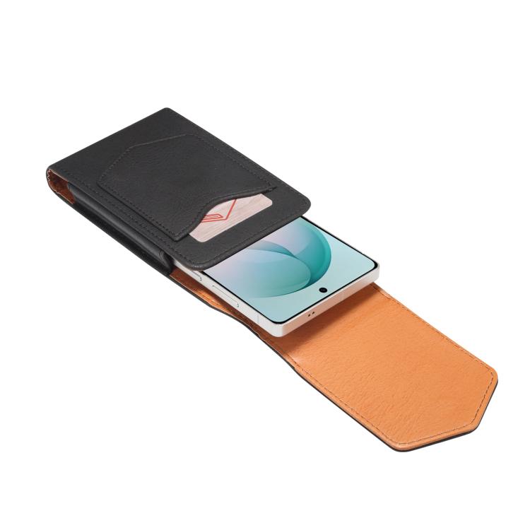 Universal Horizontal Vegan Leather Phone Waist Bag, For 6.1 inch, For 6.5 inch, For 6.7-6.9 inch, For 7.2 inch