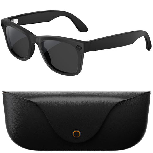 Lunettes intelligentes MT5 Ultra Smart AI avec caméra HD 8MP, enregistrement vidéo, transmission WiFi, assistant vocal intelligent AI, lunettes de soleil, verres anti-lumière bleue