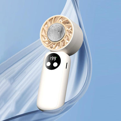 Mini-ventilateur portatif rafraîchissant WD-01 avec affichage numérique