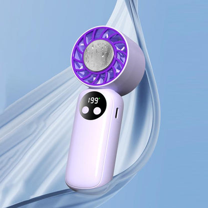 Mini-ventilateur portatif rafraîchissant WD-01 avec affichage numérique