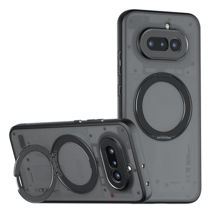 Armor Magnetic Holder PC Hybrid TPU Phone Case, For Nothing Phone 4a Pro, For Nothing Phone 4a