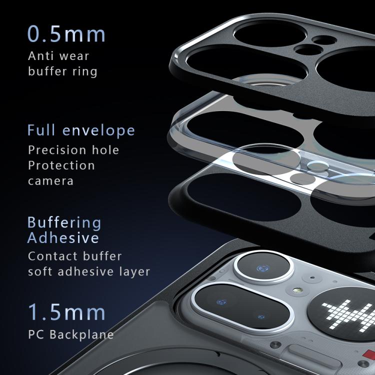 Armor Magnetic Holder PC Hybrid TPU Phone Case, For Nothing Phone 4a Pro, For Nothing Phone 4a