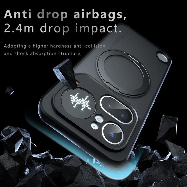 Armor Magnetic Holder PC Hybrid TPU Phone Case, For Nothing Phone 4a Pro, For Nothing Phone 4a