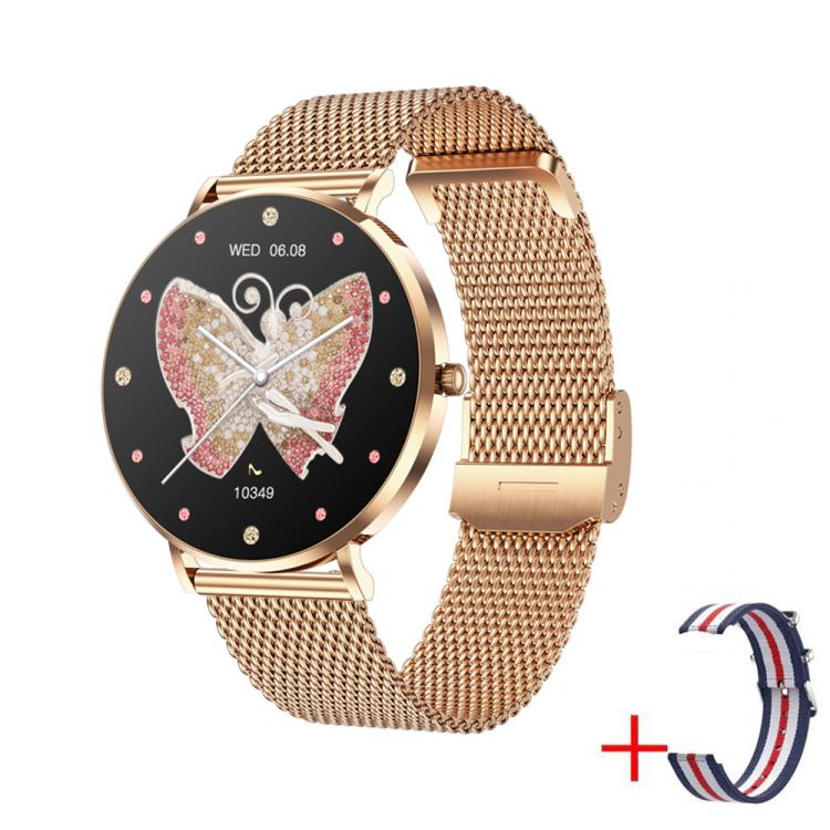 T8 1.3-Inch Heart Rate / Blood Pressure / Blood Oxygen Monitoring Bluetooth Smart Watch, Dual Straps, Single Strap