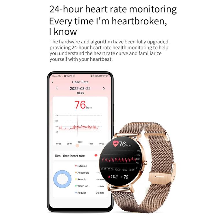 T8 1.3-Inch Heart Rate / Blood Pressure / Blood Oxygen Monitoring Bluetooth Smart Watch, Dual Straps, Single Strap