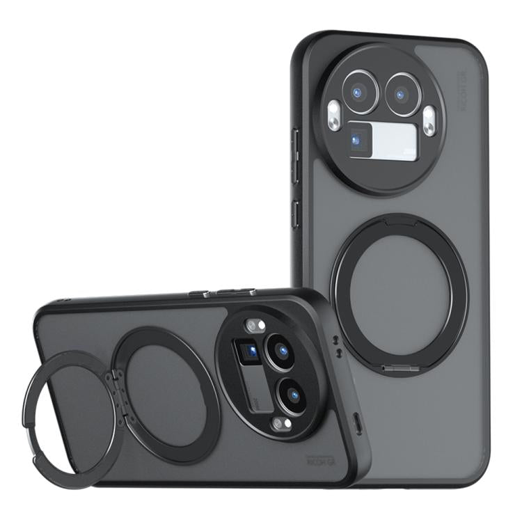 Armor Magnetic Holder PC Hybrid TPU Phone Case, For Realme 16T 5G, For Realme 16 Pro+, For Realme GT 8 Pro Global