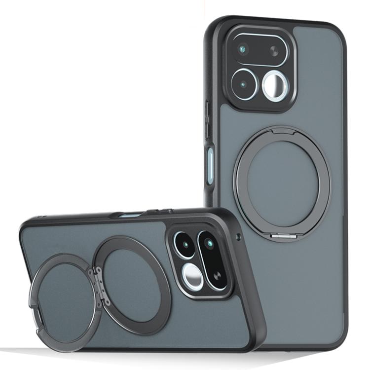 Armor Magnetic Holder PC Hybrid TPU Phone Case, For Realme 16T 5G, For Realme 16 Pro+, For Realme GT 8 Pro Global, For Realme 15T 5G, For Realme 15 / 15 Pro