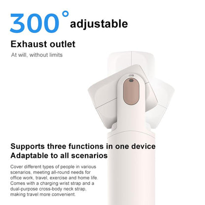 Ventilateur portable pliable haute vitesse F03 avec affichage numérique