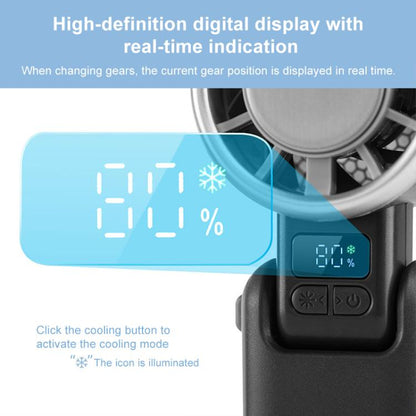 H03B Ventilateur portable haute vitesse avec affichage numérique
