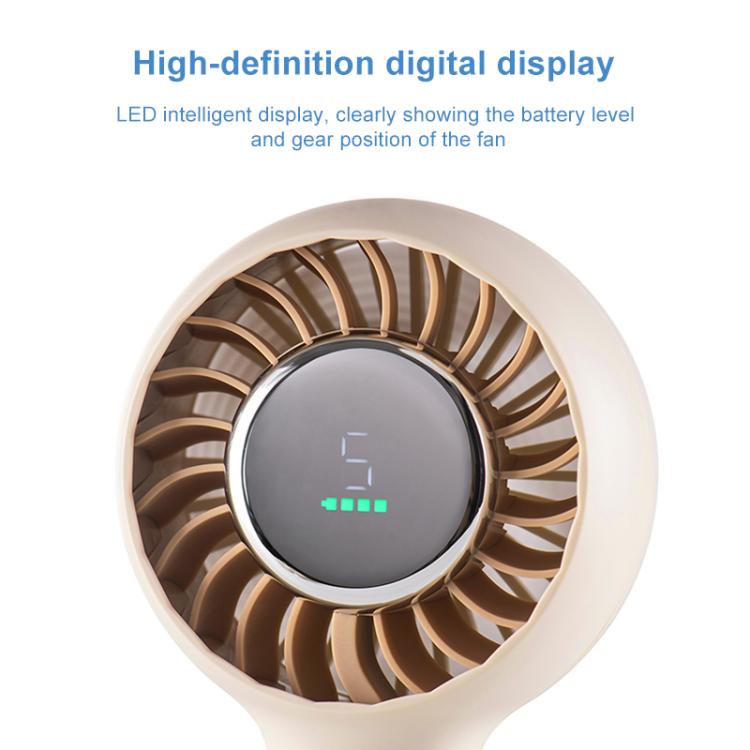 Ventilateur portable H11 avec affichage numérique