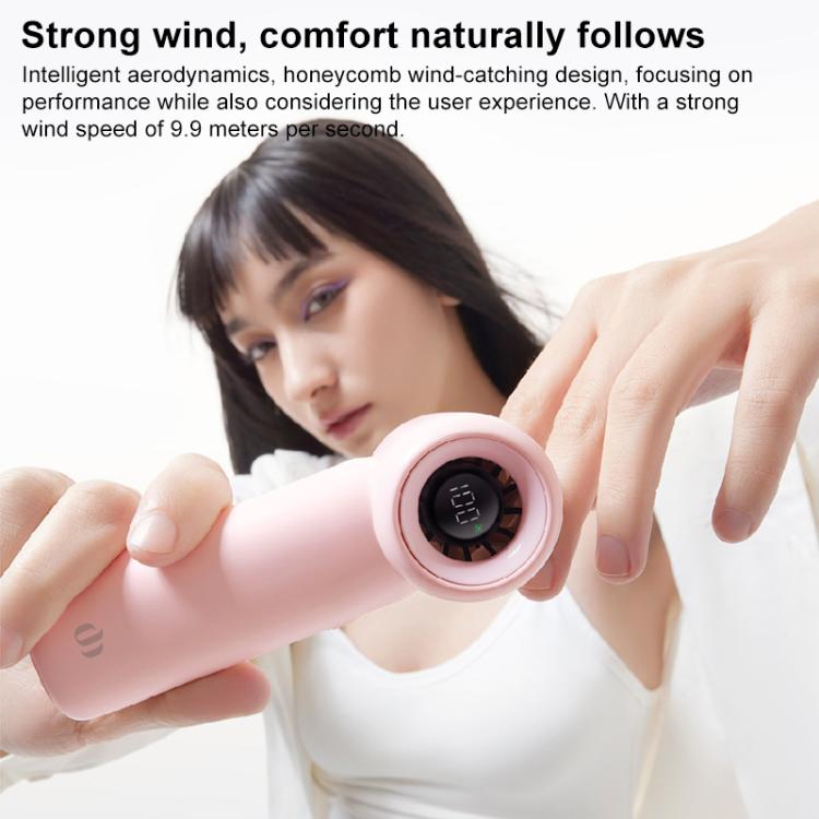 Mini ventilateur portable silencieux L03 haute vitesse avec affichage numérique