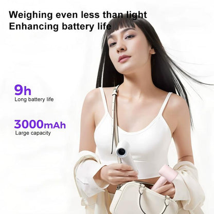 Mini ventilateur portable silencieux L03 haute vitesse avec affichage numérique