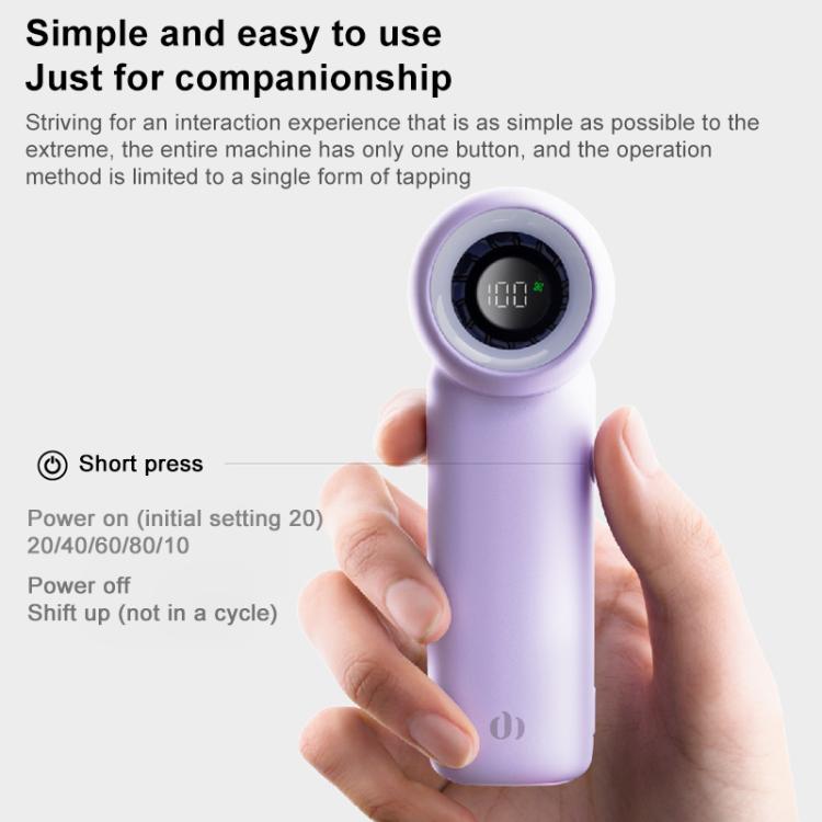 Mini ventilateur portable silencieux L03 haute vitesse avec affichage numérique