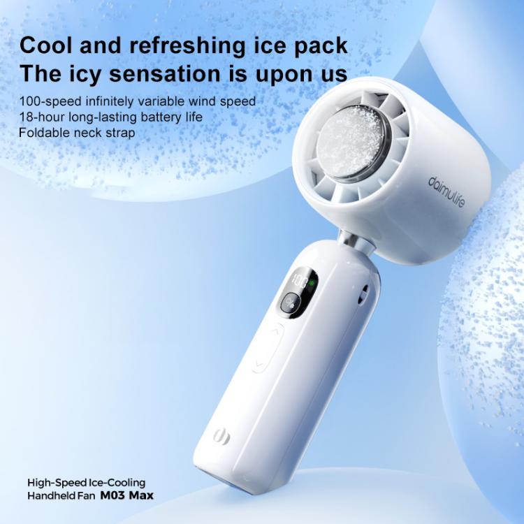 M03 Ventilateur de refroidissement portable silencieux à grande vitesse Max