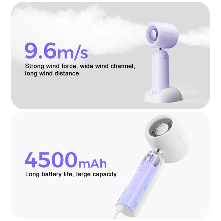M03 Plus ventilateur portable silencieux haute vitesse avec affichage numérique