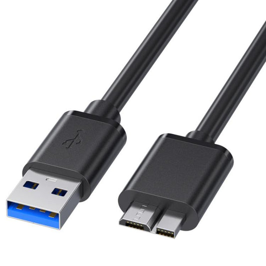WG137 Câble de données USB 3.0 mâle vers Micro-B mâle pour boîtier de disque dur externe, 0,3 m, 0,5 m, 1 m, 1,5 m, 2 m