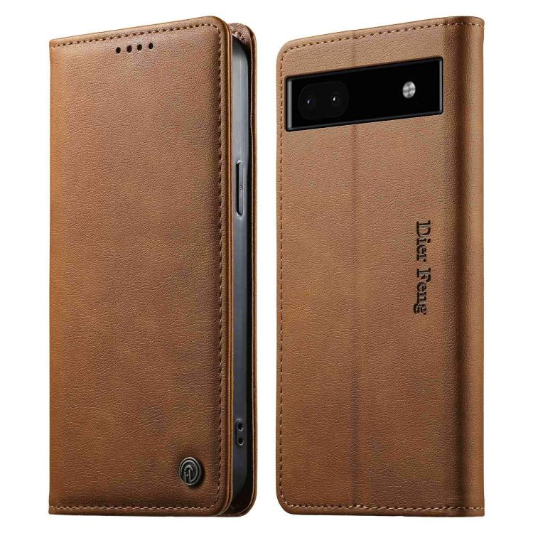 Dierfeng Metal Snap Magnetic RFID Vegan Leather Phone Case, For Google Pixel 11 Pro XL, For Google Pixel 11 / Pixel 11 Pro, For Google Pixel 10a, For Google Pixel 10 Pro XL / 9 Pro XL, For Google Pixel 10 / 10 Pro / 9 / 9 Pro, For Google Pixel 9a      ...