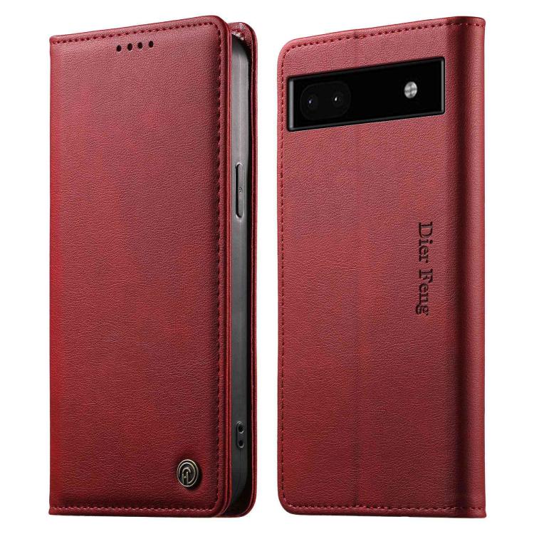 Dierfeng Metal Snap Magnetic RFID Vegan Leather Phone Case, For Google Pixel 11 Pro XL, For Google Pixel 11 / Pixel 11 Pro, For Google Pixel 10a, For Google Pixel 10 Pro XL / 9 Pro XL, For Google Pixel 10 / 10 Pro / 9 / 9 Pro, For Google Pixel 9a      ...