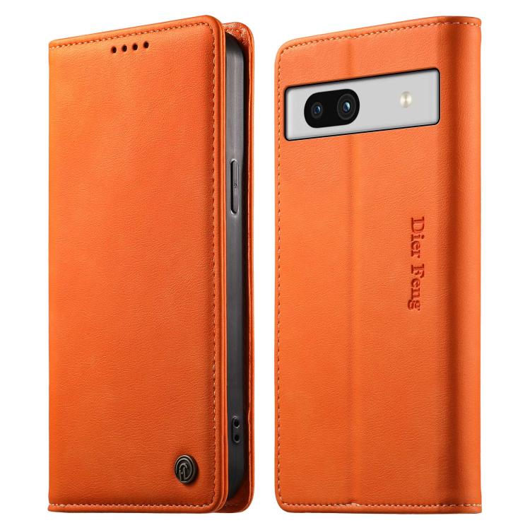 Dierfeng Metal Snap Magnetic RFID Vegan Leather Phone Case, For Google Pixel 11 Pro XL, For Google Pixel 11 / Pixel 11 Pro, For Google Pixel 10a, For Google Pixel 10 Pro XL / 9 Pro XL, For Google Pixel 10 / 10 Pro / 9 / 9 Pro, For Google Pixel 9a      ...