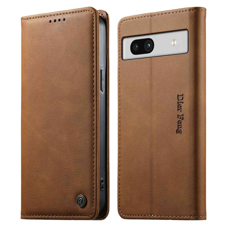 Dierfeng Metal Snap Magnetic RFID Vegan Leather Phone Case, For Google Pixel 11 Pro XL, For Google Pixel 11 / Pixel 11 Pro, For Google Pixel 10a, For Google Pixel 10 Pro XL / 9 Pro XL, For Google Pixel 10 / 10 Pro / 9 / 9 Pro, For Google Pixel 9a      ...