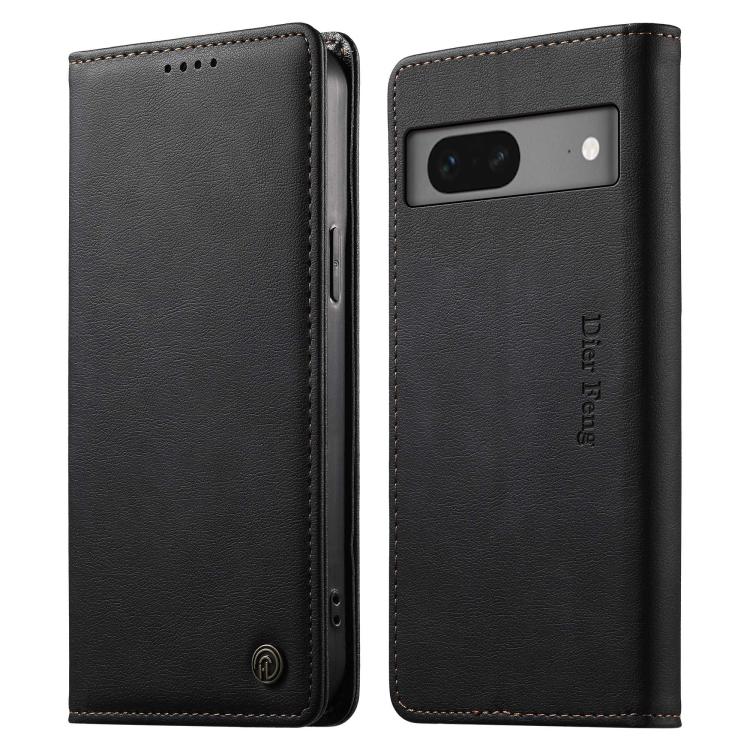Dierfeng Metal Snap Magnetic RFID Vegan Leather Phone Case, For Google Pixel 11 Pro XL, For Google Pixel 11 / Pixel 11 Pro, For Google Pixel 10a, For Google Pixel 10 Pro XL / 9 Pro XL, For Google Pixel 10 / 10 Pro / 9 / 9 Pro, For Google Pixel 9a      ...