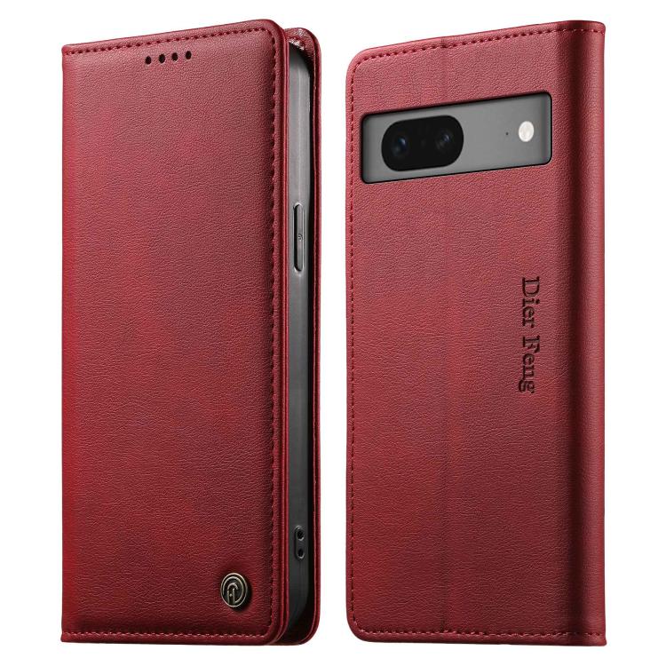 Dierfeng Metal Snap Magnetic RFID Vegan Leather Phone Case, For Google Pixel 11 Pro XL, For Google Pixel 11 / Pixel 11 Pro, For Google Pixel 10a, For Google Pixel 10 Pro XL / 9 Pro XL, For Google Pixel 10 / 10 Pro / 9 / 9 Pro, For Google Pixel 9a      ...
