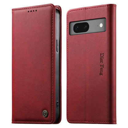 Dierfeng Metal Snap Magnetic RFID Vegan Leather Phone Case, For Google Pixel 11 Pro XL, For Google Pixel 11 / Pixel 11 Pro, For Google Pixel 10a, For Google Pixel 10 Pro XL / 9 Pro XL, For Google Pixel 10 / 10 Pro / 9 / 9 Pro, For Google Pixel 9a      ...
