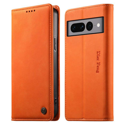 Dierfeng Metal Snap Magnetic RFID Vegan Leather Phone Case, For Google Pixel 11 Pro XL, For Google Pixel 11 / Pixel 11 Pro, For Google Pixel 10a, For Google Pixel 10 Pro XL / 9 Pro XL, For Google Pixel 10 / 10 Pro / 9 / 9 Pro, For Google Pixel 9a      ...