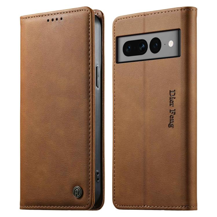 Dierfeng Metal Snap Magnetic RFID Vegan Leather Phone Case, For Google Pixel 11 Pro XL, For Google Pixel 11 / Pixel 11 Pro, For Google Pixel 10a, For Google Pixel 10 Pro XL / 9 Pro XL, For Google Pixel 10 / 10 Pro / 9 / 9 Pro, For Google Pixel 9a      ...