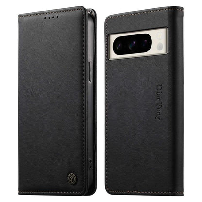 Dierfeng Metal Snap Magnetic RFID Vegan Leather Phone Case, For Google Pixel 11 Pro XL, For Google Pixel 11 / Pixel 11 Pro, For Google Pixel 10a, For Google Pixel 10 Pro XL / 9 Pro XL, For Google Pixel 10 / 10 Pro / 9 / 9 Pro, For Google Pixel 9a      ...