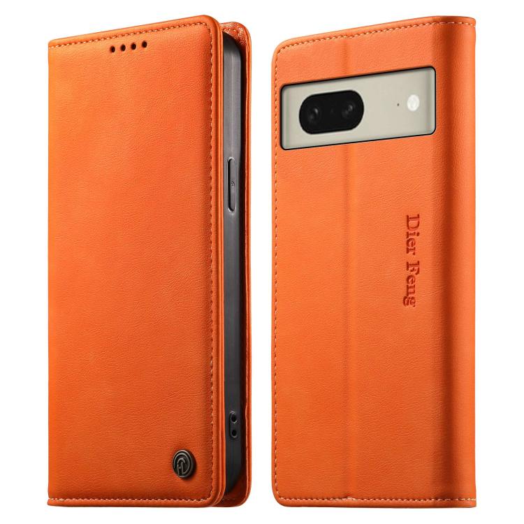 Dierfeng Metal Snap Magnetic RFID Vegan Leather Phone Case, For Google Pixel 11 Pro XL, For Google Pixel 11 / Pixel 11 Pro, For Google Pixel 10a, For Google Pixel 10 Pro XL / 9 Pro XL, For Google Pixel 10 / 10 Pro / 9 / 9 Pro, For Google Pixel 9a      ...