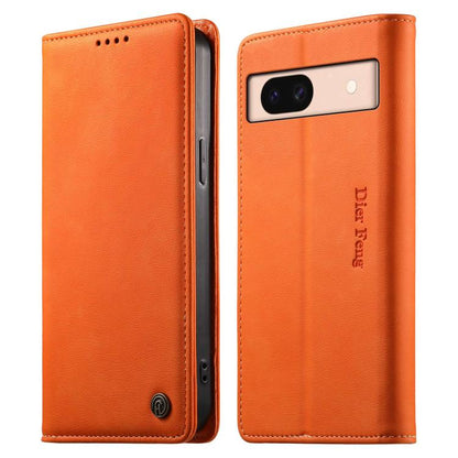 Dierfeng Metal Snap Magnetic RFID Vegan Leather Phone Case, For Google Pixel 11 Pro XL, For Google Pixel 11 / Pixel 11 Pro, For Google Pixel 10a, For Google Pixel 10 Pro XL / 9 Pro XL, For Google Pixel 10 / 10 Pro / 9 / 9 Pro, For Google Pixel 9a      ...