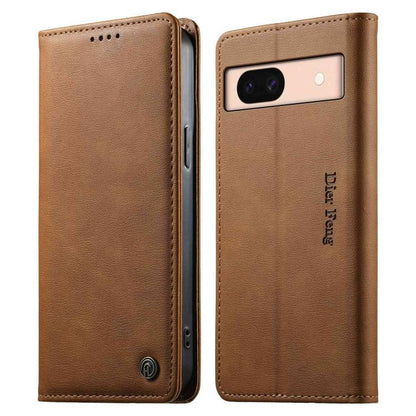 Dierfeng Metal Snap Magnetic RFID Vegan Leather Phone Case, For Google Pixel 11 Pro XL, For Google Pixel 11 / Pixel 11 Pro, For Google Pixel 10a, For Google Pixel 10 Pro XL / 9 Pro XL, For Google Pixel 10 / 10 Pro / 9 / 9 Pro, For Google Pixel 9a      ...