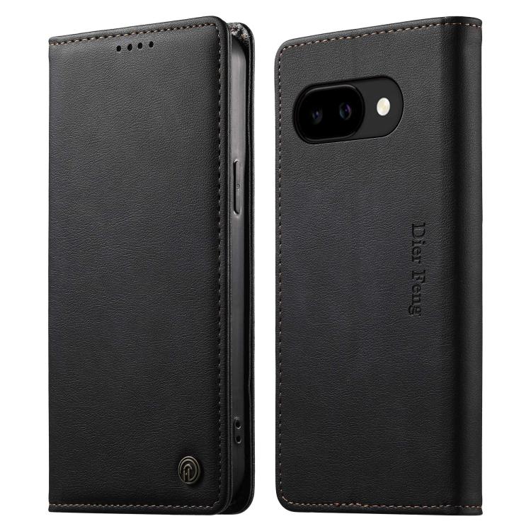 Dierfeng Metal Snap Magnetic RFID Vegan Leather Phone Case, For Google Pixel 11 Pro XL, For Google Pixel 11 / Pixel 11 Pro, For Google Pixel 10a, For Google Pixel 10 Pro XL / 9 Pro XL, For Google Pixel 10 / 10 Pro / 9 / 9 Pro, For Google Pixel 9a      ...