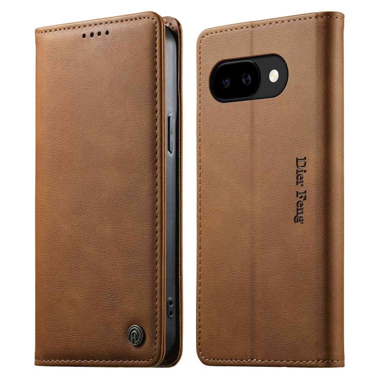 Dierfeng Metal Snap Magnetic RFID Vegan Leather Phone Case, For Google Pixel 11 Pro XL, For Google Pixel 11 / Pixel 11 Pro, For Google Pixel 10a, For Google Pixel 10 Pro XL / 9 Pro XL, For Google Pixel 10 / 10 Pro / 9 / 9 Pro, For Google Pixel 9a      ...