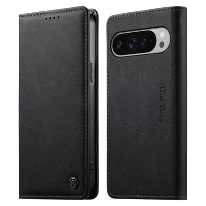 Dierfeng Metal Snap Magnetic RFID Vegan Leather Phone Case, For Google Pixel 11 Pro XL, For Google Pixel 11 / Pixel 11 Pro, For Google Pixel 10a, For Google Pixel 10 Pro XL / 9 Pro XL, For Google Pixel 10 / 10 Pro / 9 / 9 Pro, For Google Pixel 9a      ...