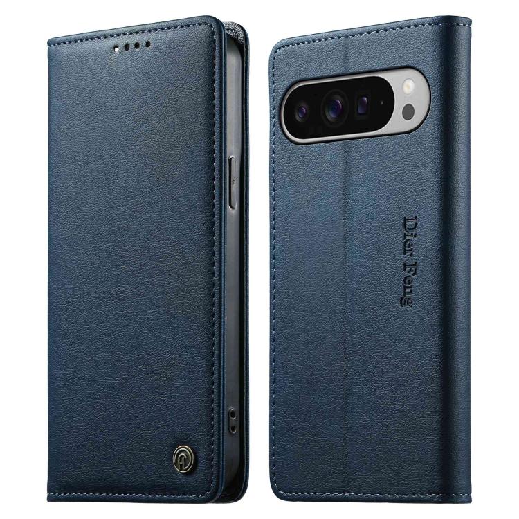 Dierfeng Metal Snap Magnetic RFID Vegan Leather Phone Case, For Google Pixel 11 Pro XL, For Google Pixel 11 / Pixel 11 Pro, For Google Pixel 10a, For Google Pixel 10 Pro XL / 9 Pro XL, For Google Pixel 10 / 10 Pro / 9 / 9 Pro, For Google Pixel 9a      ...