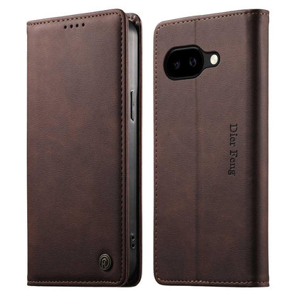 Dierfeng Metal Snap Magnetic RFID Vegan Leather Phone Case, For Google Pixel 11 Pro XL, For Google Pixel 11 / Pixel 11 Pro, For Google Pixel 10a, For Google Pixel 10 Pro XL / 9 Pro XL, For Google Pixel 10 / 10 Pro / 9 / 9 Pro, For Google Pixel 9a      ...