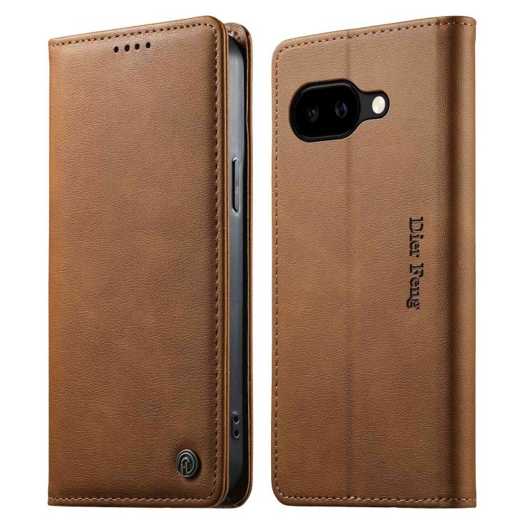 Dierfeng Metal Snap Magnetic RFID Vegan Leather Phone Case, For Google Pixel 11 Pro XL, For Google Pixel 11 / Pixel 11 Pro, For Google Pixel 10a, For Google Pixel 10 Pro XL / 9 Pro XL, For Google Pixel 10 / 10 Pro / 9 / 9 Pro, For Google Pixel 9a      ...