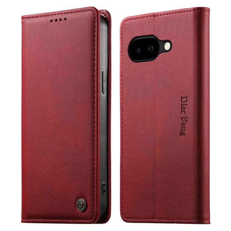 Dierfeng Metal Snap Magnetic RFID Vegan Leather Phone Case, For Google Pixel 11 Pro XL, For Google Pixel 11 / Pixel 11 Pro, For Google Pixel 10a, For Google Pixel 10 Pro XL / 9 Pro XL, For Google Pixel 10 / 10 Pro / 9 / 9 Pro, For Google Pixel 9a      ...