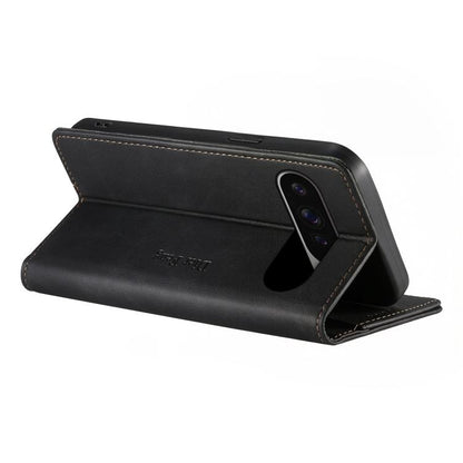 Dierfeng Metal Snap Magnetic RFID Vegan Leather Phone Case, For Google Pixel 11 Pro XL, For Google Pixel 11 / Pixel 11 Pro, For Google Pixel 10a, For Google Pixel 10 Pro XL / 9 Pro XL, For Google Pixel 10 / 10 Pro / 9 / 9 Pro, For Google Pixel 9a      ...
